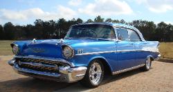 1957 Chevy Bel Air 4 Door No Post Car!